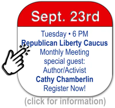 Calendar Date Sept. 23 Republican Liberty Caucus